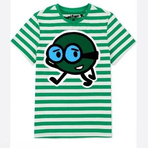 Boys’ Green Striped Nervously Shirt Kids